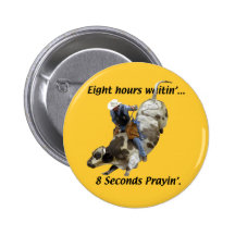 Rodeo - jinete de Bull Pins