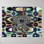 RODILLO - poster del arte del fractal