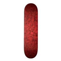 Rojo abigarrado monopatin