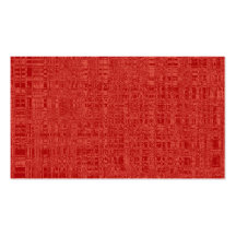 Rojo artístico tarjeta personal