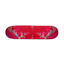 ¡Rojo cereza! Monopatín Personalizado