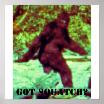 ¿ROJO, CONSEGUIDO SQUATCH? POSTERS