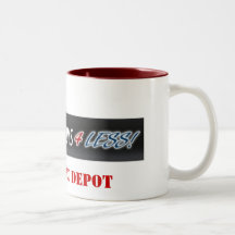 Rojo de la taza del 2-Tono del depósito del lujo