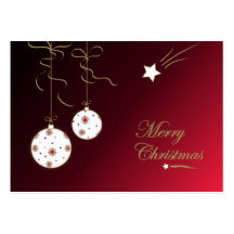 Rojo de las chucherías del navidad - tarjeta de et tarjetas de visita