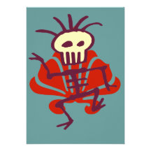 Rojo de lujo de la flor de lis, Boneman Anuncio