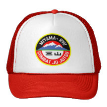 Rojo del gorra del camionero de Miyama Ryu