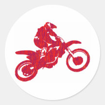 ROJO DEL MX DISEÑADO ETIQUETAS REDONDAS