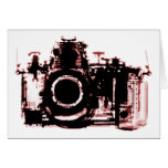 ROJO DEL NEGRO DE LA CÁMARA DE VISION DE LA RADIOG TARJETAS