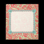 Rojo del vintage bloques de notas