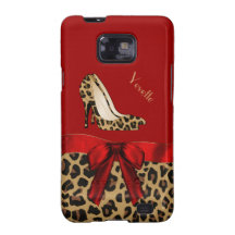 Rojo elegante y caja de la galaxia S2 de Samsung d Galaxy S2 Funda