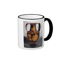Rojo-figura amphora del ático que representa un st taza