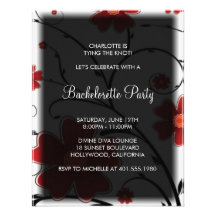 rojo floral; bachelorette comunicado personal  