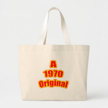Rojo original 1970 bolsa