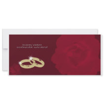 rojo oscuro invitaciones