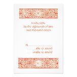 Rojo RSVP de IC XC Invitacion Personalizada