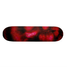 rojo tabla de skate
