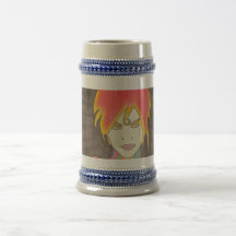 rojo tazas de café