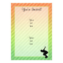 Rollerblading Invitacion Personalizada
