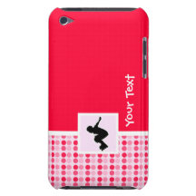 Rollerblading lindo iPod touch Case-Mate protectores
