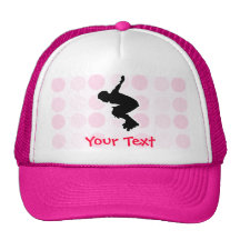 Rollerblading lindo gorros bordados