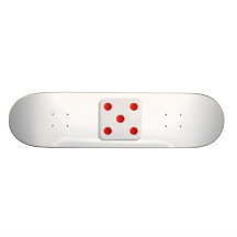 Rollo de 5 dados patineta personalizada