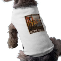 Roma con el Mont-Cenis Camisetas De Perro