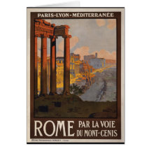 Roma con el Mont-Cenis Felicitaciones