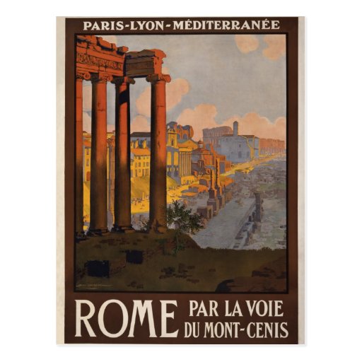 Roma con el Mont-Cenis Postal