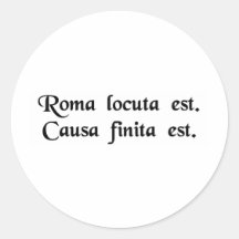 Roma ha hablado. Se acaba la causa Etiqueta Redonda