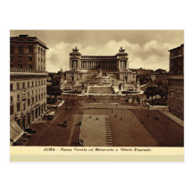 Roma, plaza Venezia Tarjetas Postales