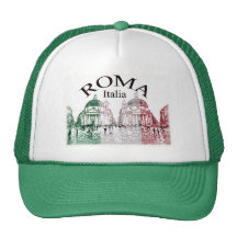Roma selló gorra