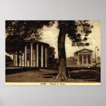 Roma, templo de Vesta Posters