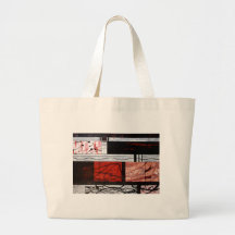 romance abstracto del diseño bolsa