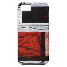 romance abstracto del diseño iPhone 5 Case-Mate protectores