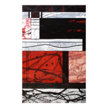 romance abstracto del diseño  papeleria de diseño