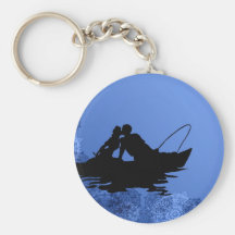 Romance azul llaveros personalizados