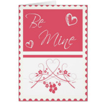Romántico sea tarjeta de la tarjeta del día de San