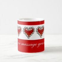 Romántico su el suyo amor de las tarjetas del día  tazas