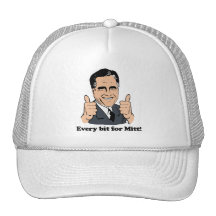 ROMNEY 2012 - CADA PEDAZO PARA MITT.png Gorras De Camionero