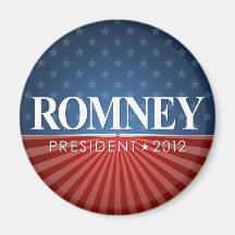 Romney 2012 imán de frigorífico