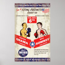 Romney contra las elecciones americanas de Obama 2 Poster