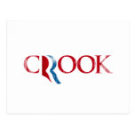 Romney es un Crook.png Tarjetas Postales
