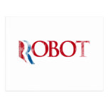 Romney es un Robot.png Tarjetas Postales