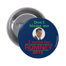 Romney no me culpa pins