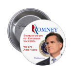Romney para el presidente pin