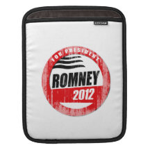 ROMNEY PARA PRESIDENTE BUTTON FUNDAS PARA iPads
