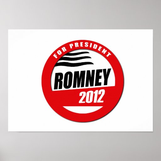 ROMNEY PARA PRESIDENTE BUTTON IMPRESIONES