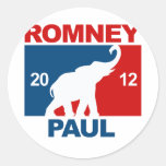ROMNEY PAUL 2012 ICON.png PROFESIONAL Etiqueta Redonda
