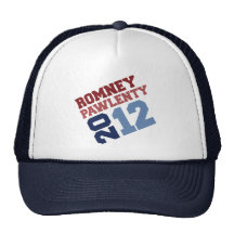 ROMNEY PAWLENTY VP TILT.png Gorro De Camionero