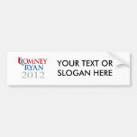 ROMNEY RYAN 2012.png Pegatina De Parachoque